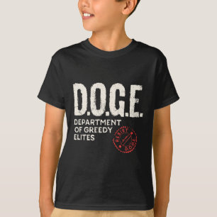 Anti Doge D.o.g.e. Real Meaning Definition T-Shirt