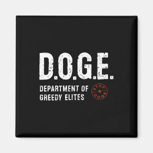 Anti Doge D.o.g.e. Real Meaning Funny Definition  Magnet