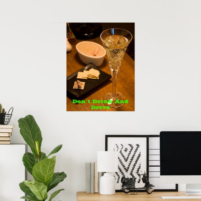 Anti Drinking posters on Green (Home Office)