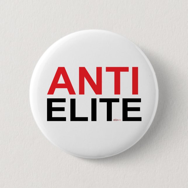 Anti Elite 2 Inch Round Button (Front)