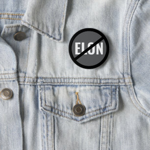Anti-Elon Musk 2 Inch Round Button