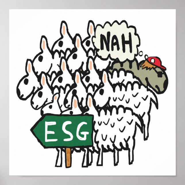 Anti ESG Poster (Front)