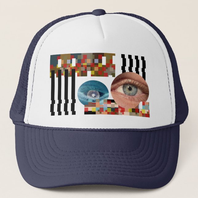 Anti-Facial Recognition Hat 2 (Front)