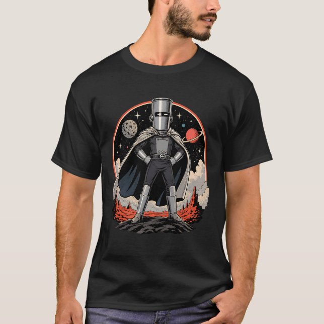 Anti Farage Count Binface  T-Shirt (Front)