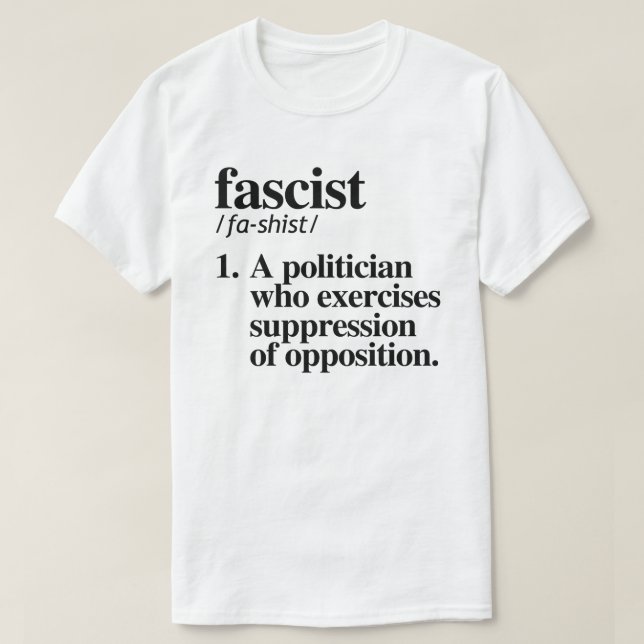 Anti-Fascism T-Shirt (Design Front)