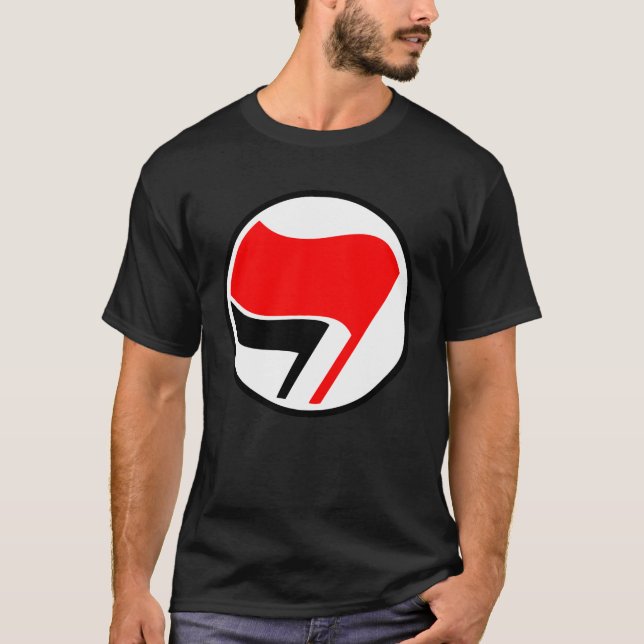 ANTI-FASCIST FLAG T-Shirt (Front)