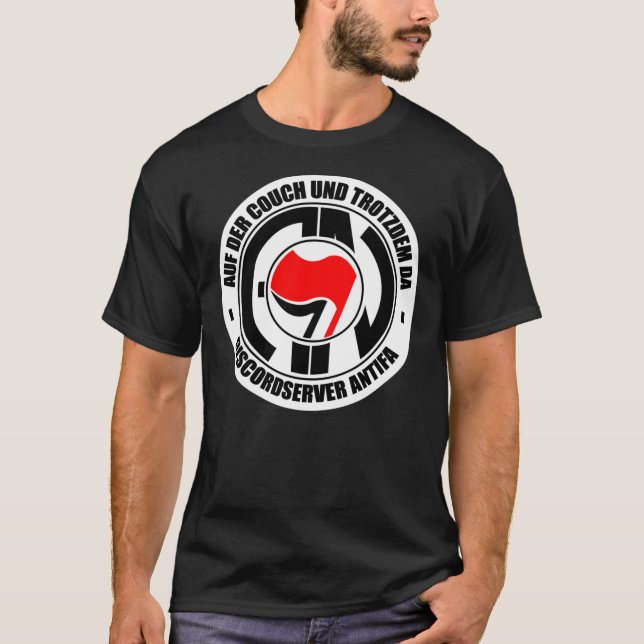 Anti-Fascist Network Logo Shirt Essential T-Shirt (Front)