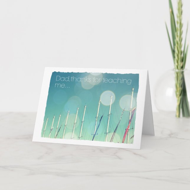 Anti Father's Day Card, bad dad family dysfunction Card (Front)