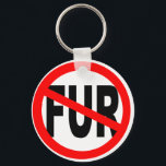 Anti Fur Design Keychain<br><div class="desc">Against Fur</div>