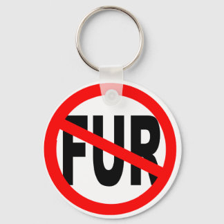 Anti Fur Design Keychain