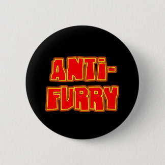 Anti Furry 2 Inch Round Button