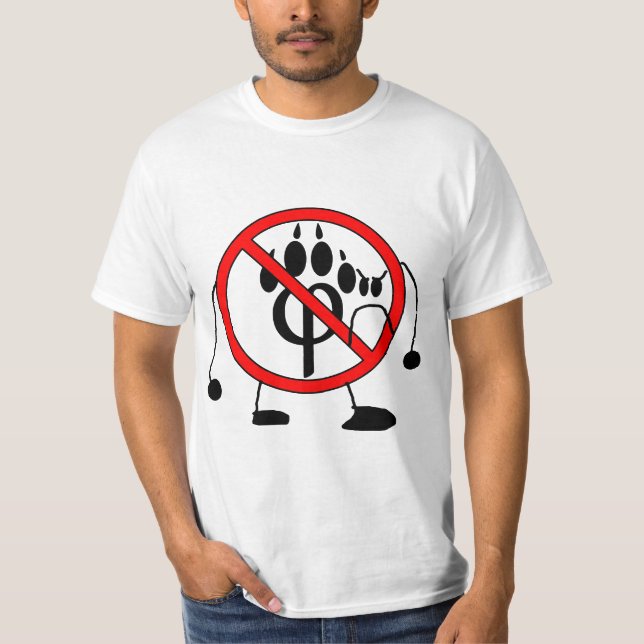 anti furry meme T-Shirt (Front)
