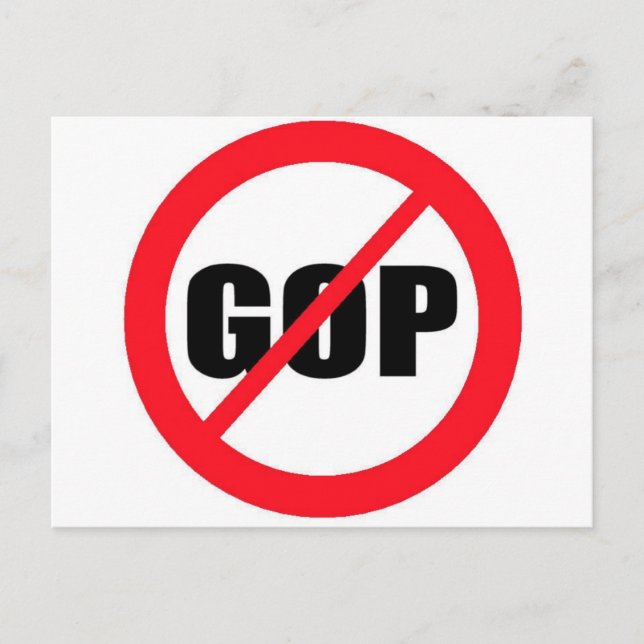 Anti-GOP Postcard (Front)