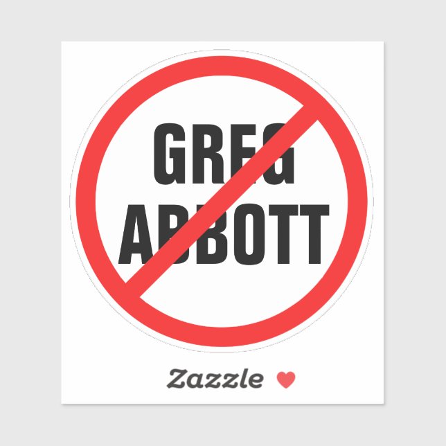 Anti Greg Abbott 2022 Governor Election Political (Sheet)