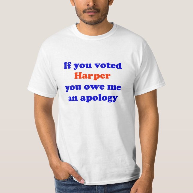 Anti-Harper T-shirt (Front)