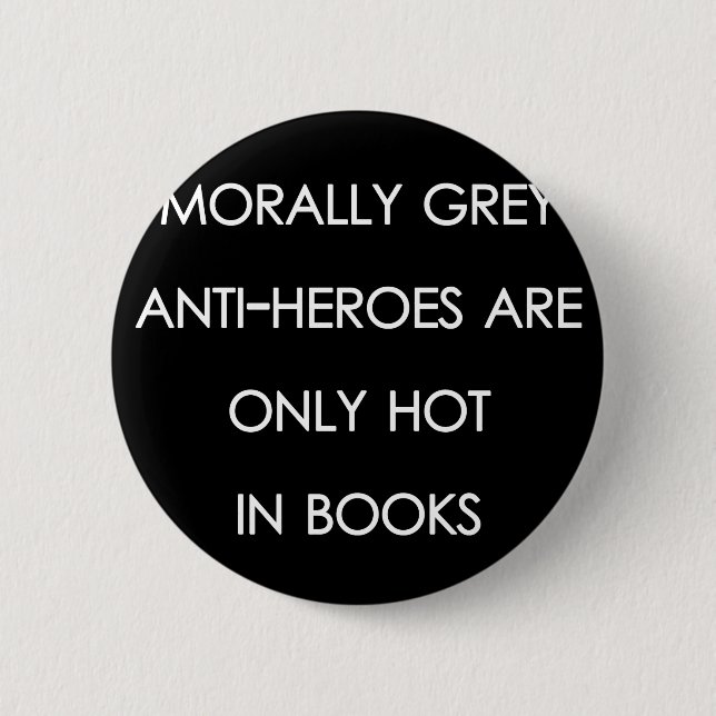 Anti-Heroes 2 Inch Round Button (Front)