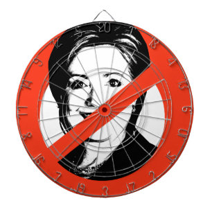ANTI-HILLARY CLINTON DARTBOARD