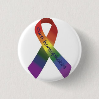 anti homofobia 1 inch round button