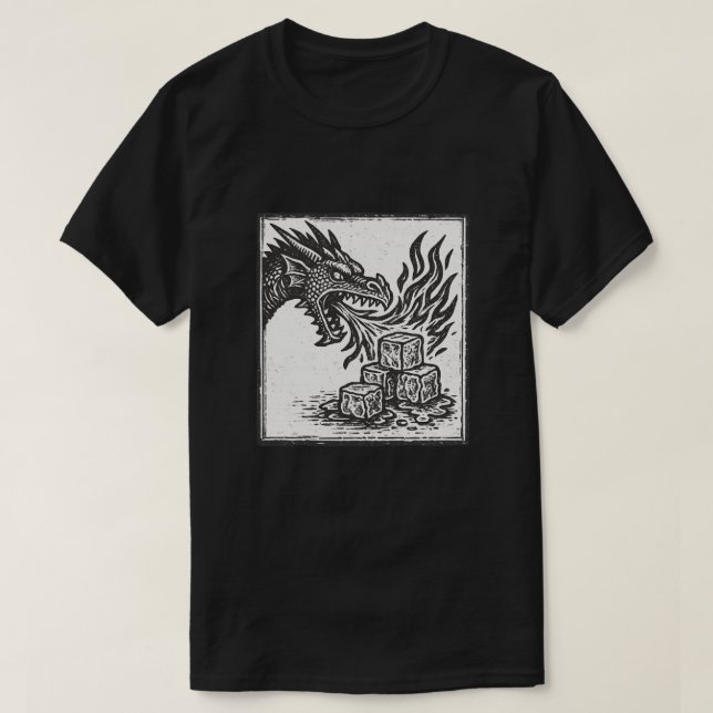 Anti Ice Dragon T-Shirt (Design Front)