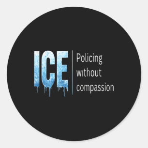 Anti Ice I Protest And Resist Support Immigrants R Classic Round Sticker