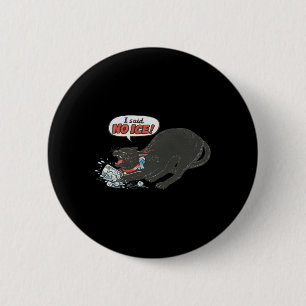 Anti Ice Pro Immigration Funny Cat Political 2 Inch Round Button