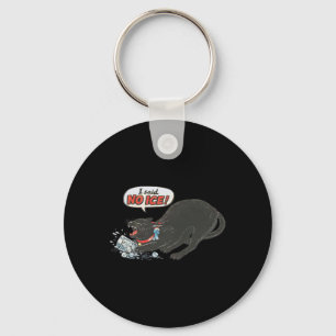 Anti Ice Pro Immigration Funny Cat Political Keychain