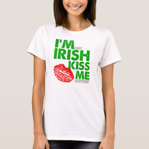 Anti-Irish Kiss Funny T-shirt
