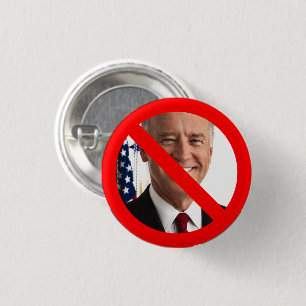 Anti Joe Biden 1 Inch Round Button