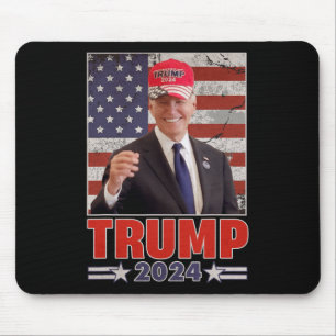 Anti Joe Biden Funny Conservative Donald Trump 202 Mouse Pad