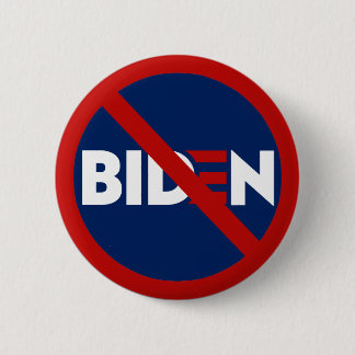 Anti Joe Biden Not My President 2 Inch Round Button