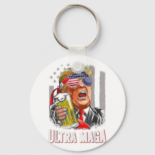 Anti Joe Biden Ultra Maga Keychain