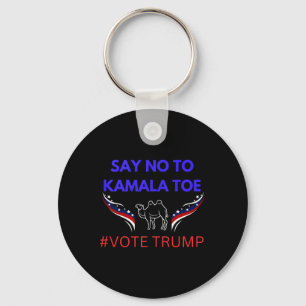 Anti Kamala Harris  Keychain