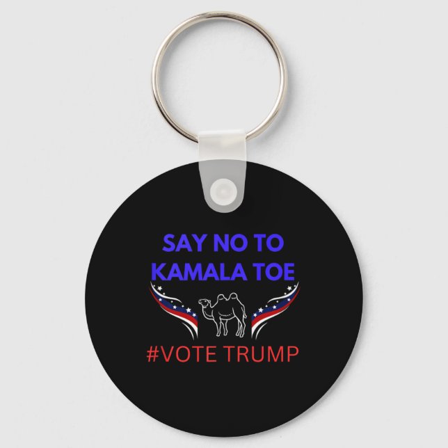 Anti Kamala Harris  Keychain (Front)