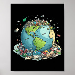 Anti Littering No Environment Environmental Protec Poster