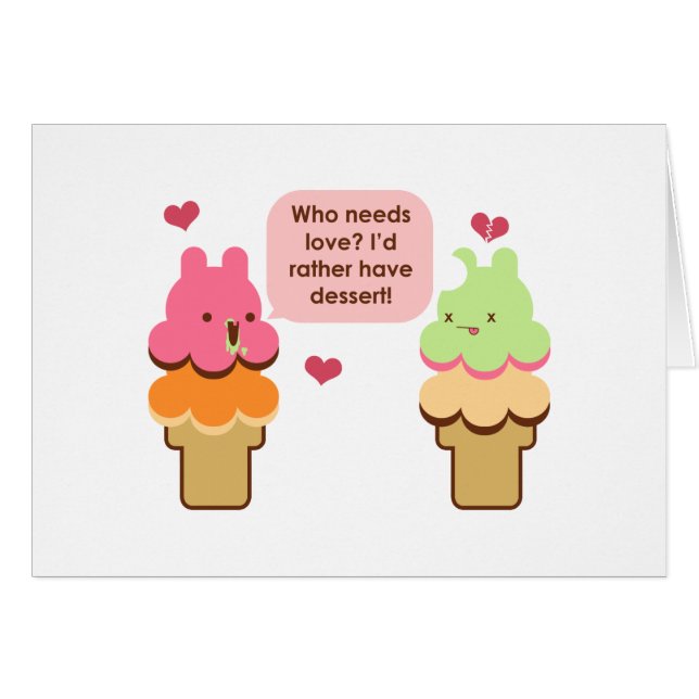 Anti Love Card (Front Horizontal)