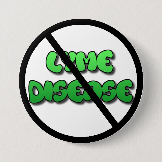 Anti Lyme Disease Button (Front)