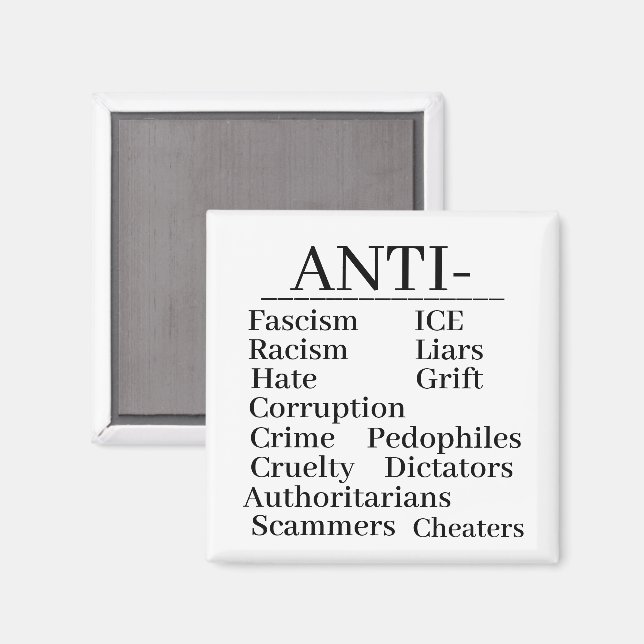 Anti- Magnet (Front/Back)