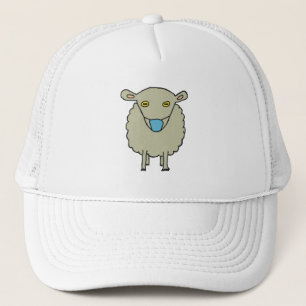 Anti-Mask Mask-Wearing Sheep Trucker Hat