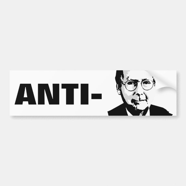ANTI-MCCONNELL - ANTI-Mitch Mcconnell Bumper Sticker (Front)