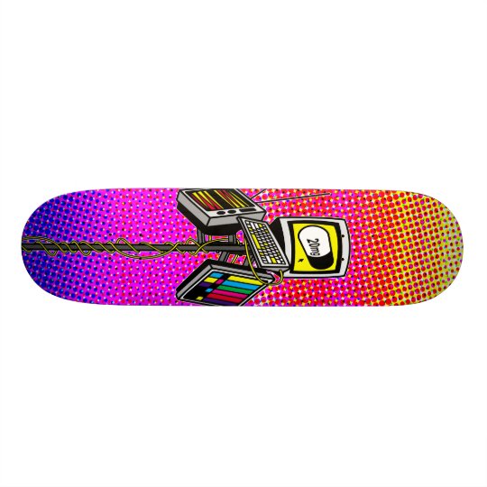 Anti-Media for the Masses skateboard