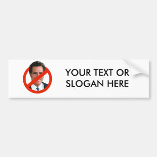 ANTI MITT TRANSPARENT BUMPER STICKER