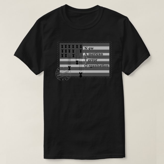 Anti NATO, ANTI terror, anti war Essential T-Shirt (Design Front)