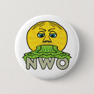 Anti New World Order 2 Inch Round Button