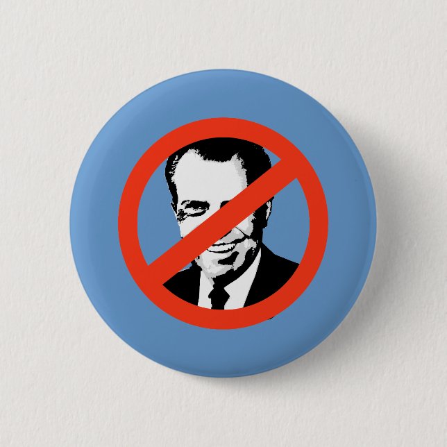 ANTI-NIXON: Anti-Richard Nixon 2 Inch Round Button (Front)