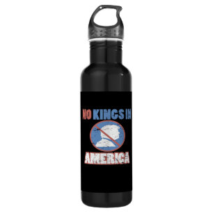 Anti- No Kings In America Classic 710 Ml Water Bottle