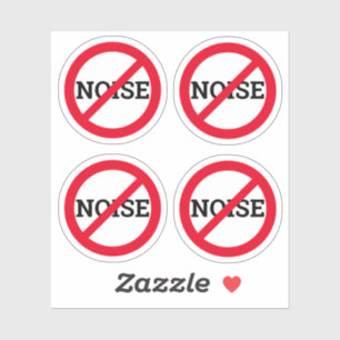 Anti Noise small Sticker