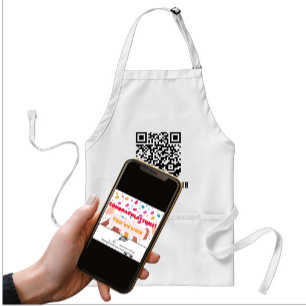Anti-Nosy People QR Code Standard Apron