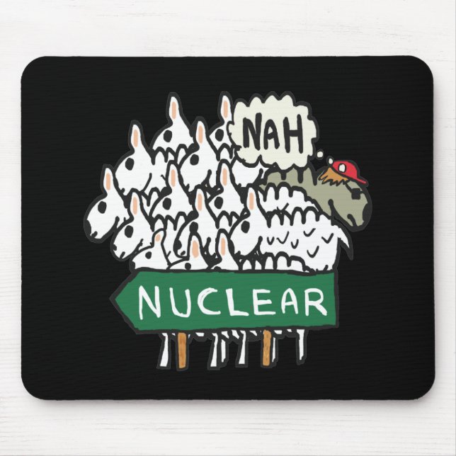 Anti Nuclear Mouse Pad (Front)