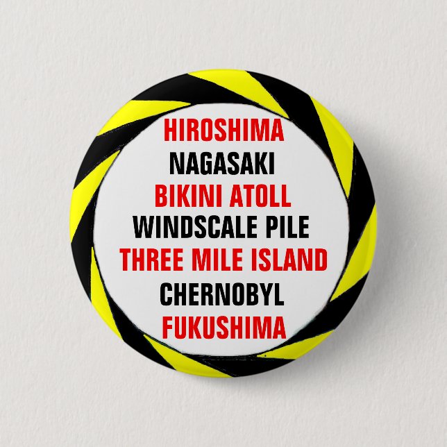 Anti-NUKE 2 Inch Round Button (Front)