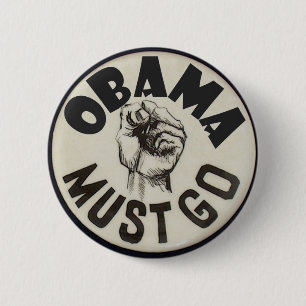 anti-Obama 2 Inch Round Button